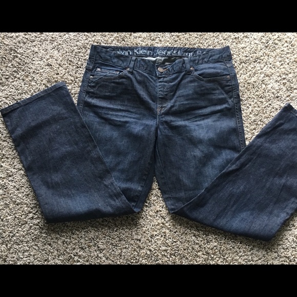 SZ 12 CALVIN KLEIN BOOT CUT JEANS - Picture 4 of 8